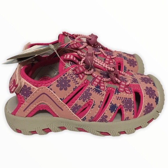 Girls Khombu waterproof sandals NWT Toddler size 9 - Picture 3 of 8